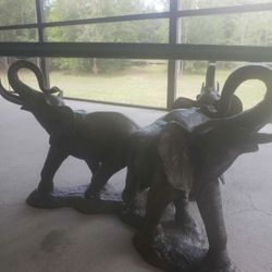 Bronze Elephant 🐘 Table.