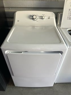 👚👕 GE White Front-Load Dryer
