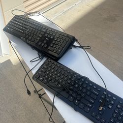 5 Amazon Usb Wired Keyboards Great/excellent Condition