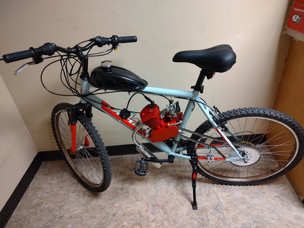 Motorized Bike 80cc 2 Stroke Nishiki Pueblo Mountain Bike