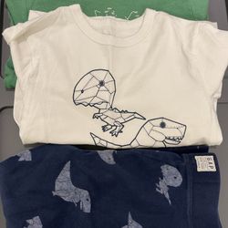 Baby Gap Size 5 Dinosaur Set