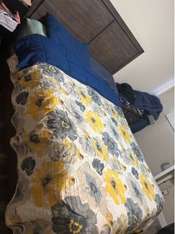 Queen bed frame