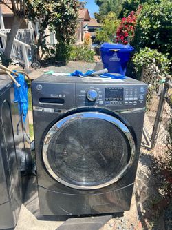 GE Washer & Dryer set - UltraFresh Profile front-load $500 (MUST GO)
