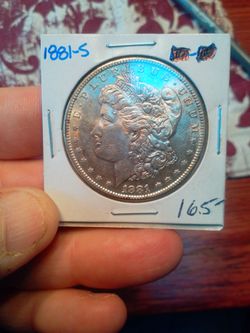 Silver dollars starting at $80 and up or trade for old pocket watches