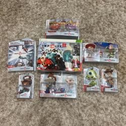 Available!!! XBOX 360 INFINITY Bundle - DISNEY - All 8 -Items