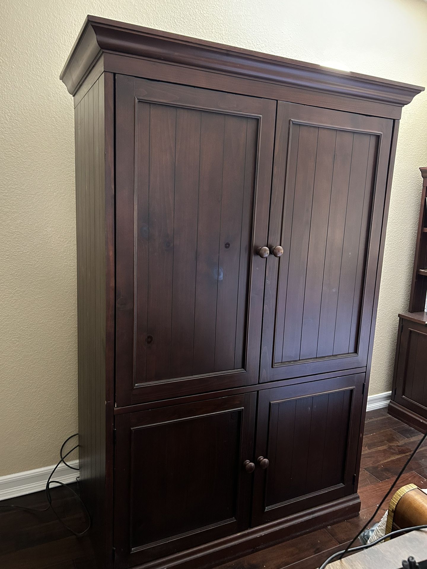 Pottery Barn TV Cabinet Armoire $149