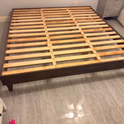 King Size Wood frame