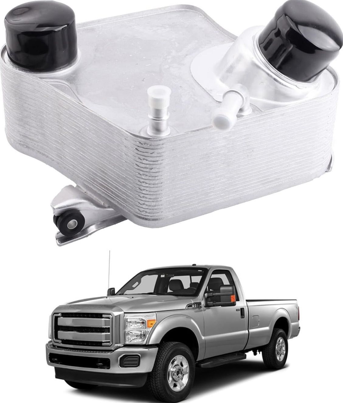 Brand new - Intercooler Engine Air Oil Cooler for 2011-2016 Ford F250-F550 6.7L V8
