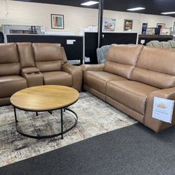 Power Recliner Sofa & Loveseat. 🚚WE DELIVER🚚