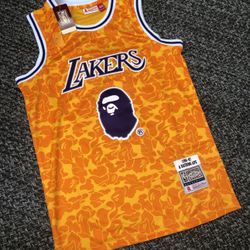 BAPE Lakers Jerseys 