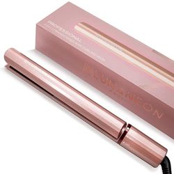 Rose Gold Ceramic 2 In 1 Hair Straightener New