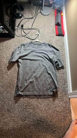 Hollister Grey Boxy Fit Tee Size Medium