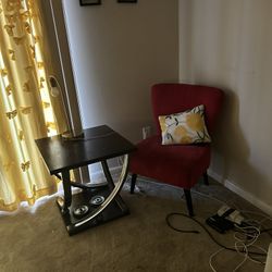 Single Chair And Table