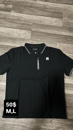 black amiri polo