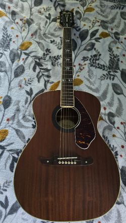 Fender Tim Armstrong Hellcat Acoustic-Electric Guitar Natural