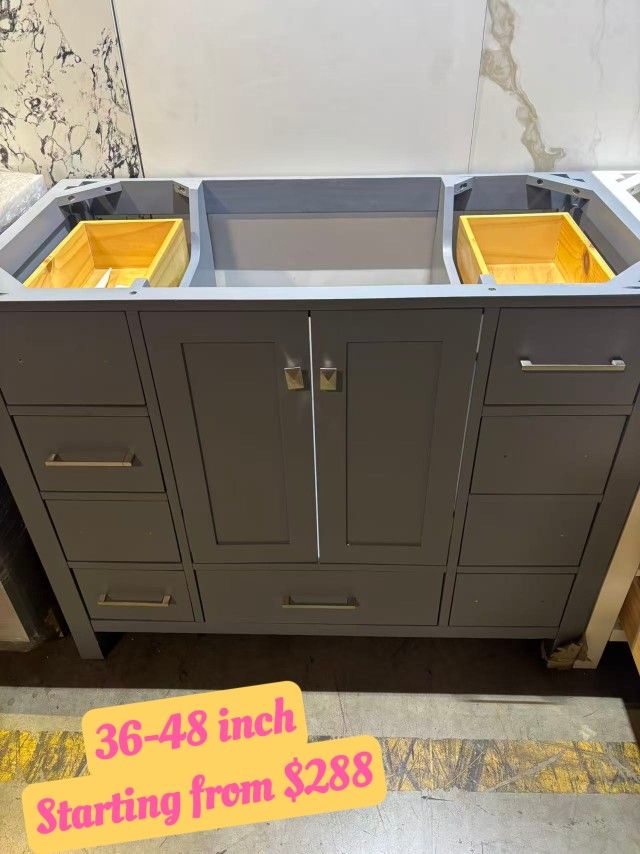 42 in vanity without top 10.1501