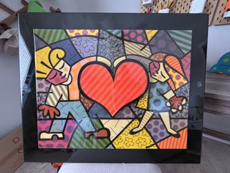Romero Britto “Heart kids”