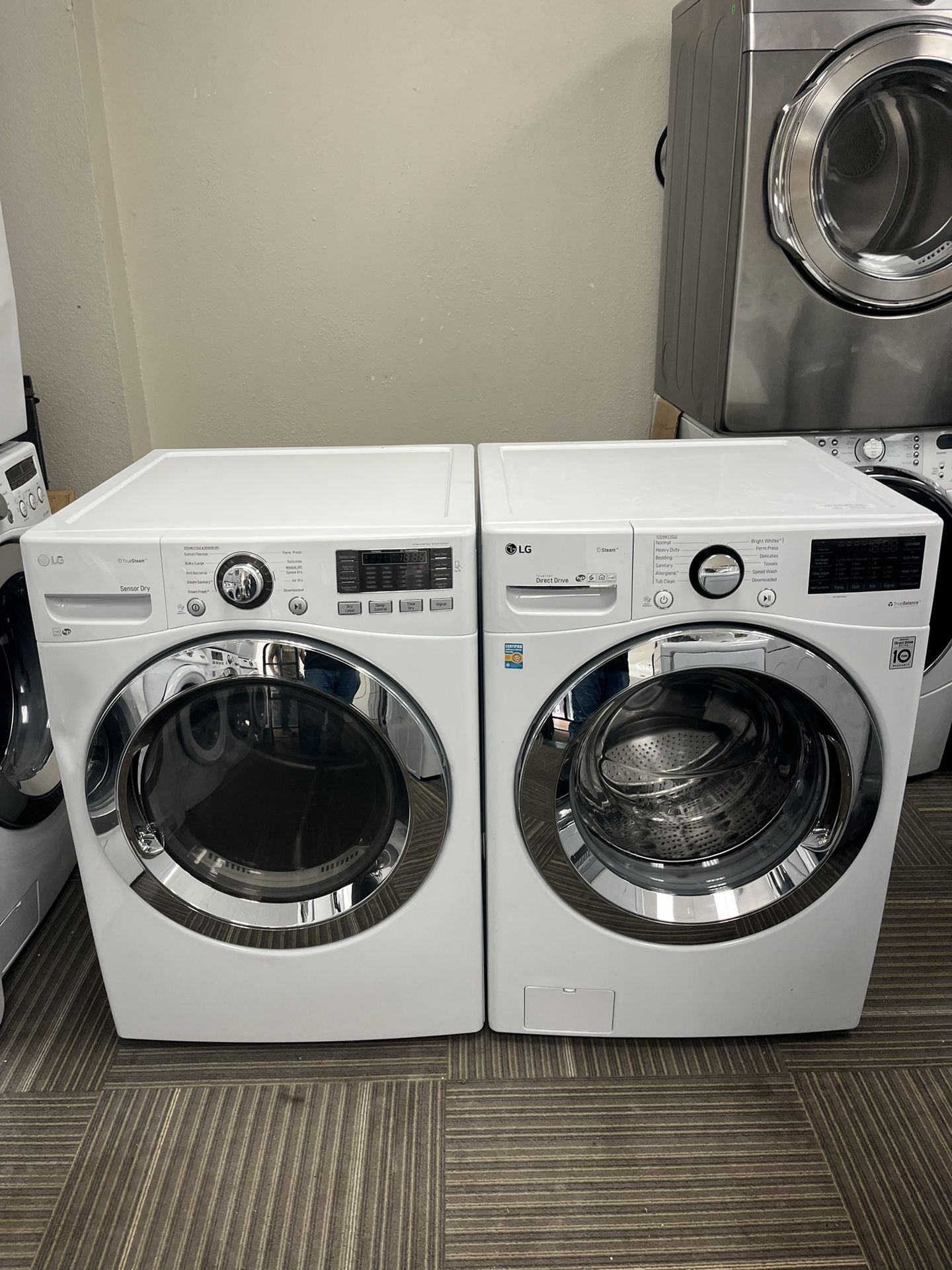 LG Washer And Dryer