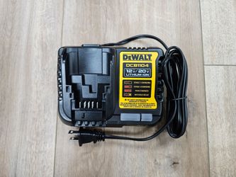 NEW Genuine DeWalt 4-Amp Fast Multi Voltage Rapid Charger 20V 60V 12V