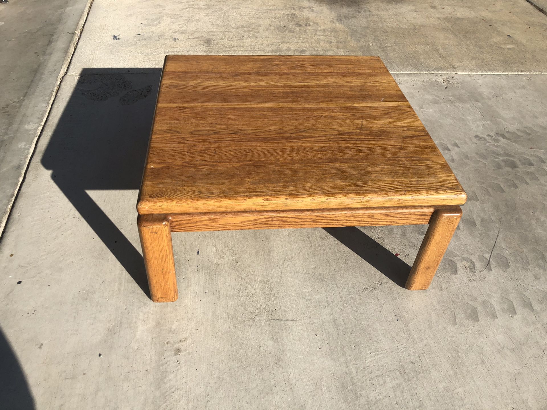 Large low coffee table