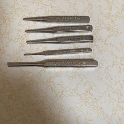 Craftsman Pin Punches $4.00 Each