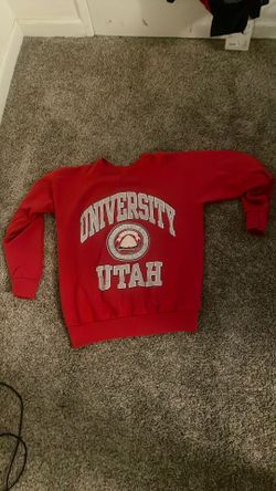 University of Utah Red Sweatshirt - Size Small