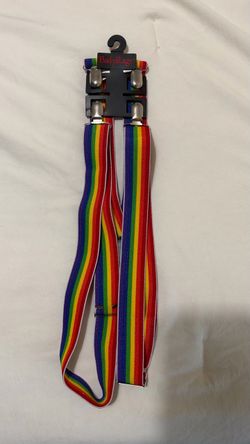 Rainbow Suspenders / Halloween Accessories