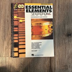 Essential Elements 2000 Percussion Book