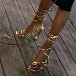 Dazzle Golden Heels