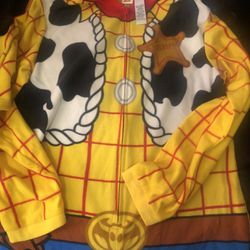 Disney Toy Story  Woody Pajama Halloween Costume