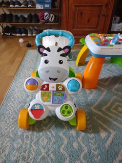 Fisher Price zebra walker