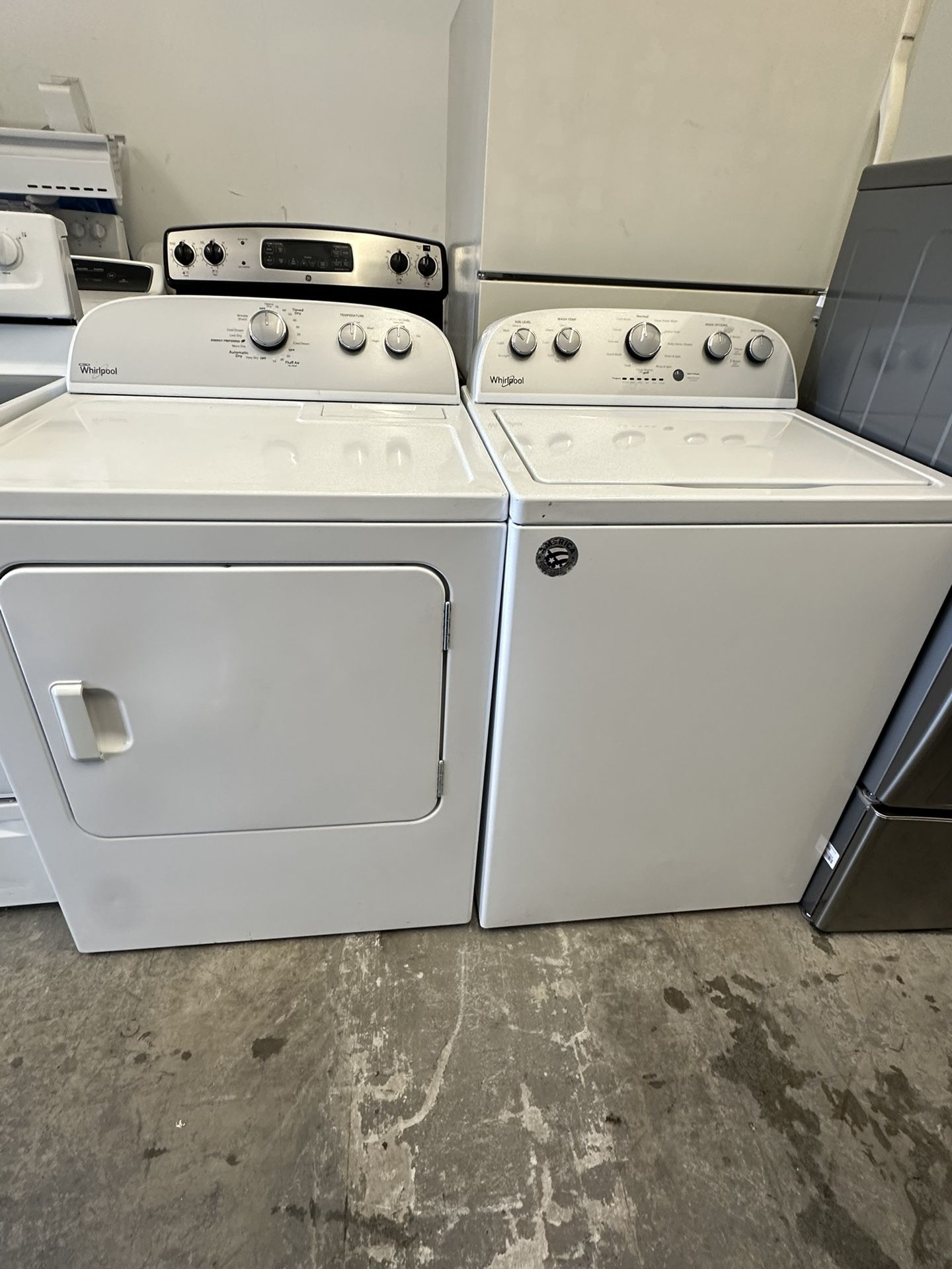 Whirlpool Washer And Dryer