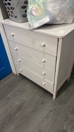 White dresser