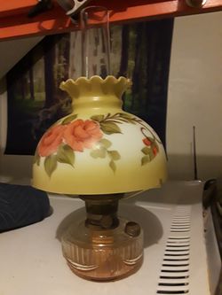 Hurricane lamp..23 Alladin...vintage...100$ o.b.o