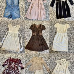 Used Cloth/coat/dress/blouse $3-$5 Each