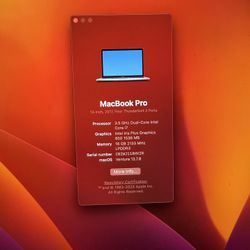 MacBook Pro 13in with touchbar