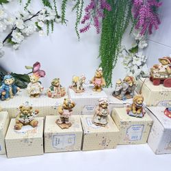 C6 Lot of Cherished Teddies Figurines – With Original Boxes