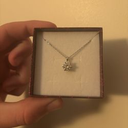 Moissanite Diamond Necklace 