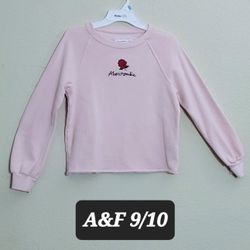 A&F Kids Pink Sweater 