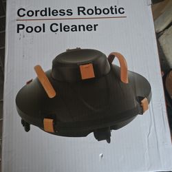 New Cordless Robotic Pool Cleaner