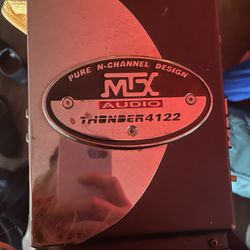 MTX THUNDER 4122 Amplifier 