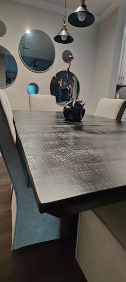 Ashley solid wood dining table