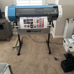 Roland BN-20A Printer/Cutter – 5 Months left Manufacturer Warranty