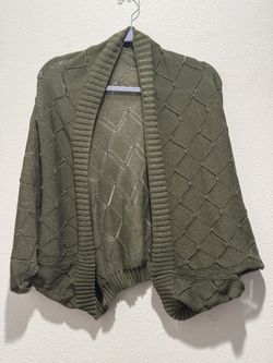 Cottagecore Olive Green Loose Cartagain