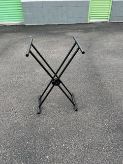 Double-Braced X-Style Keyboard Stand