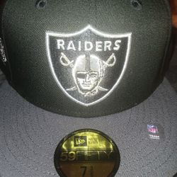 Raiders Fitted Hat 7-3/8