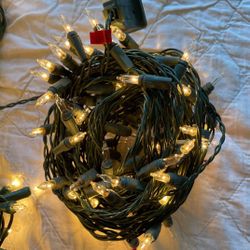 1 Set Of 60 Christmas clear Lights
