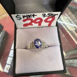 Purple Stone Ring