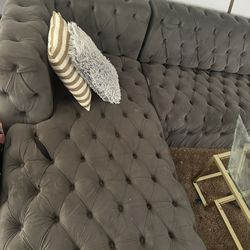 Gray Sectional 