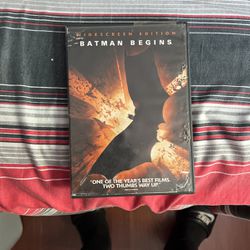 Batman Begins DVD 